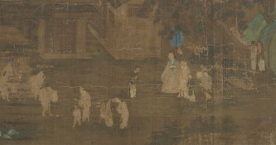 Scener fra berømte mænds liv del 1, Ming-dynastiet, 1500-1700-tallet. af Unbekannt