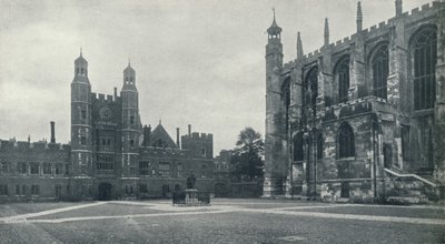 Skolegård og Kapel, 1926 af Unbekannt