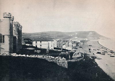 Seaton - Looking Towards White Cliff, 1895 af Unbekannt
