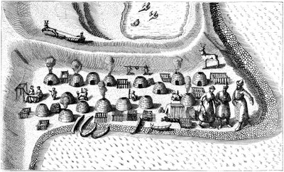 Bosættelse i russisk Lapland, 1594 af Unbekannt