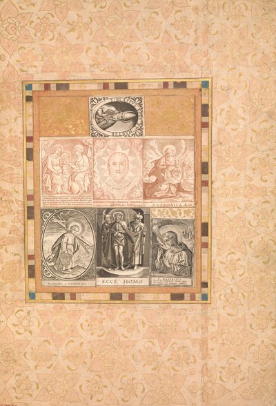 Syv andagtsscener, Folio fra Bellini Album, ca. 1600. af Unbekannt