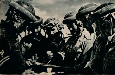 Alvorlige problemer stod over for tankbesætningerne, c1941 1944 af Unbekannt