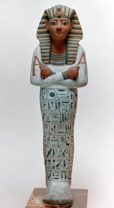 Shabti-figur af Ramses IV, egyptisk, 20. dynasti af Unbekannt
