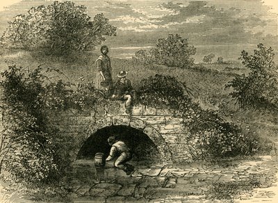 Hyrdebrønd i 1820, c1876. af Unbekannt