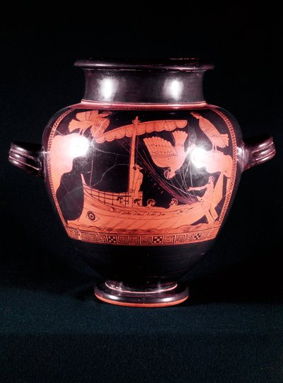 Skibet af Odysseus Ulysses, konge af Ithaca af Unbekannt