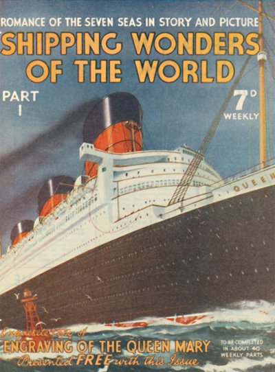 Shipping Wonders of the World Part I-annonce, 1935 af Unbekannt