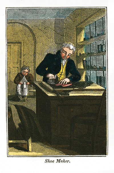 Skomager, 1823 af Unbekannt