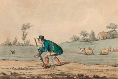 Optagelsesscene, 1813. af Unbekannt
