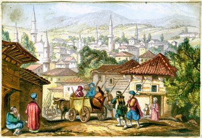 Shumla. En by i den nordøstlige del af Bulgarien, 1800-tallet af Unbekannt
