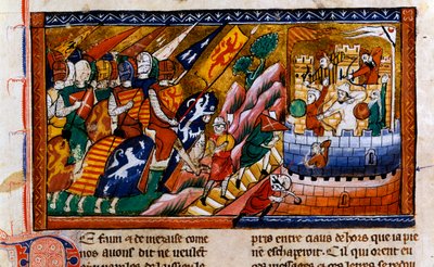 Belejringen af Antiokia, c1097, 1300-tallet af Unbekannt