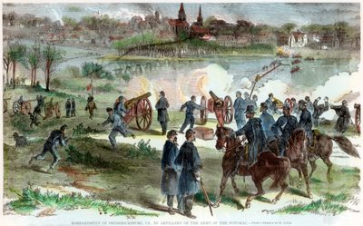 Belejring af Fredericksburg, Virginia, amerikansk borgerkrig, c1864-c1865 af Unbekannt