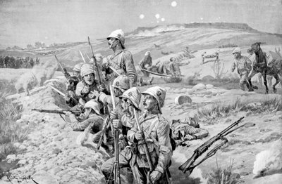 Belejring af Ladysmith, Sydafrika, Boer War, 1899-1900 af Unbekannt
