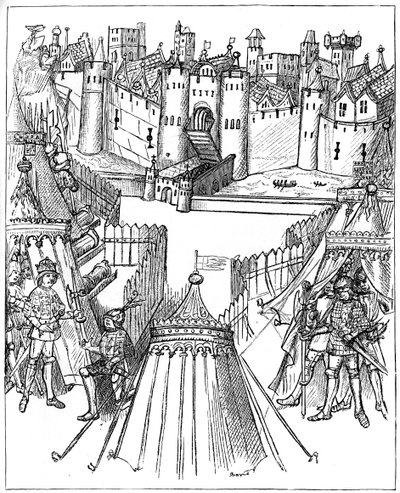 Rouens sejre, 1418-1419, 1893 af Unbekannt