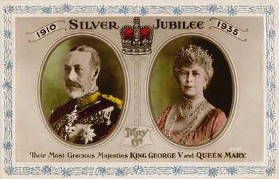 Sølvjubilæum 1910-1935, 6. maj - King George V og Queen Mary, 1935. af Unbekannt