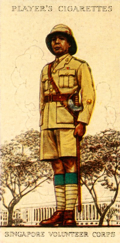 Singapore Volunteer Corps, 1936. af Unbekannt