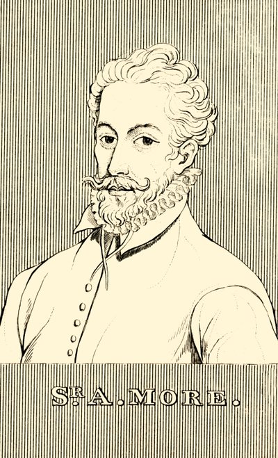 Sir A. More, c1517-1577, 1830. af Unbekannt