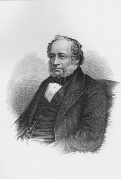 Sir Charles Barry, britisk arkitekt, c1840 1878 af Unbekannt