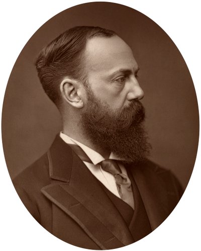 Sir Charles Wentworth Dilke, MP, underudenrigsminister for udenrigsanliggender, 1881 af Unbekannt