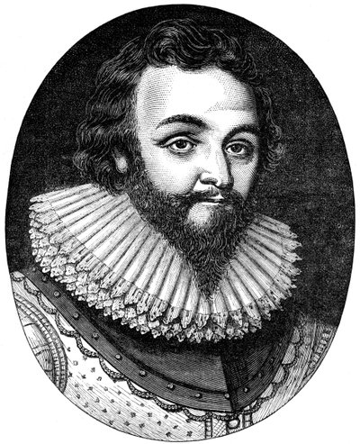 Sir Francis Drake, engelsk navigatør og kaper fra det 16. århundrede, c1880 af Unbekannt
