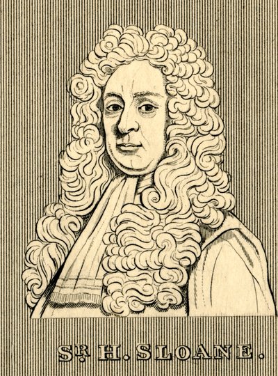 Sir H. Sloane, 1660-1753, 1830. af Unbekannt