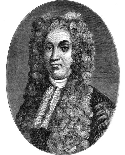 Sir Hans Sloane, engelsk læge, naturforsker og samler, c1793 1878 af Unbekannt