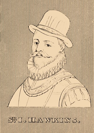 Sir I. Hawkins, 1532-1595, 1830. af Unbekannt