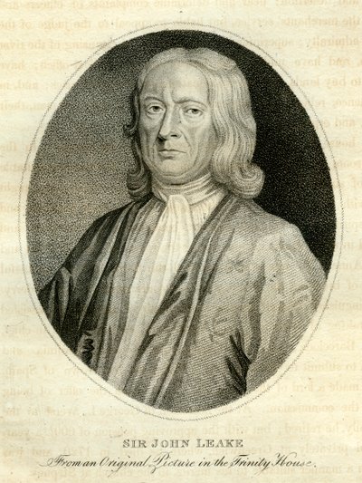 Sir John Leake, britisk admiral, 1700-tallet af Unbekannt