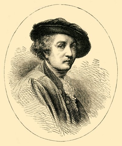 Sir Joshua Reynolds, 1881. af Unbekannt