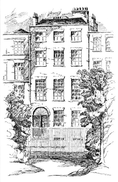Sir Joshua Reynoldss hus, 1907 af Unbekannt