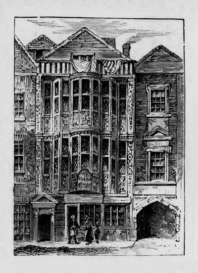 Sir Paul Pindars hus, 1890 af Unbekannt