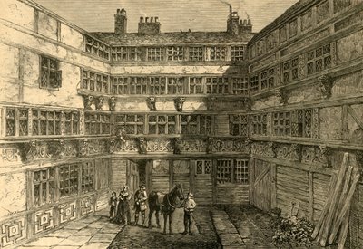 Sir R. Whittingtons House, Crutched Friars, 1803, 1897. af Unbekannt