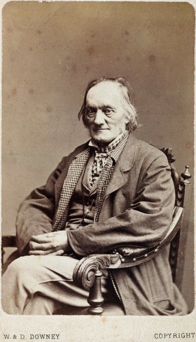 Sir Richard Owen, engelsk naturforsker og palæontolog, c 1880 af Unbekannt