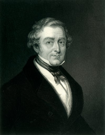 Sir Robert Peel Bart., c1820, c1884. af Unbekannt