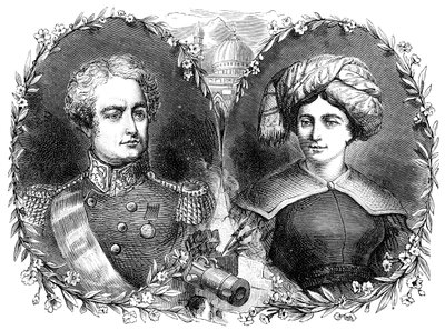 Sir Robert og Lady Sale, 1800-tallet af Unbekannt