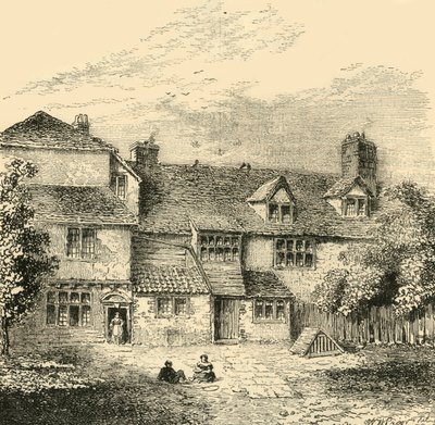 Sir Walter Raleighs House, c1872. af Unbekannt