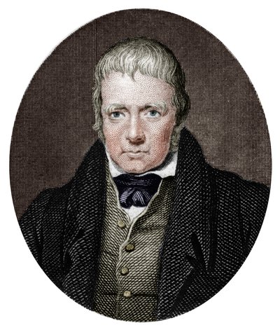 Sir Walter Scott, 1. Baronet, skotsk historisk romanforfatter og digter, 1877. af Unbekannt