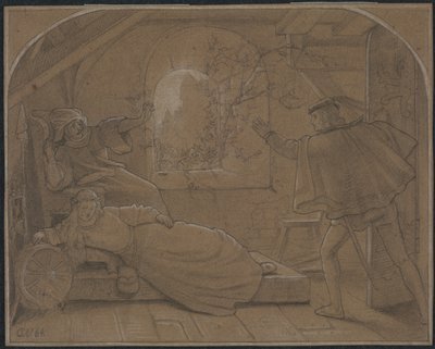 Tornerose Dornröschen, 1864. af Unbekannt
