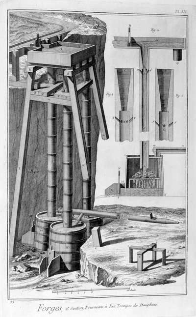 Smeltejernsovn, 1751-1777 af Unbekannt