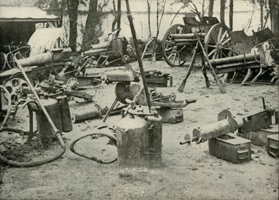 Nogle bytte fra slagmarken, 1919. af Unbekannt