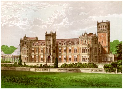 Somerleyton, Suffolk, hjemsted for Baronet Crossley, c1880 af Unbekannt