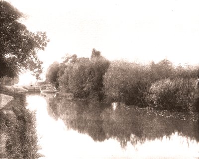 Sonning Lock, Reading, Berkshire, 1894. af Unbekannt