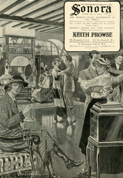 Sonora - Den højeste klasse grammofon i verden, 1920. af Unbekannt