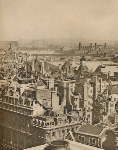 Udsigt mod sydøst fra Bush House så langt som til Blackheath, c1935. af Unbekannt
