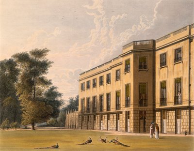 Sydindgangen til Carlton House, Westminster, London af Unbekannt