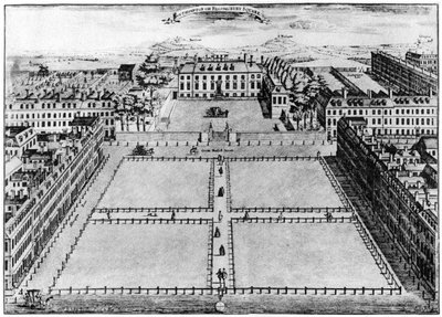 Southampton eller Bloomsbury Square, London, 1700-tallet 1907 af Unbekannt