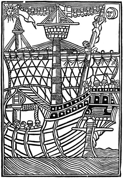 Spansk karavel, 1439 1964 af Unbekannt