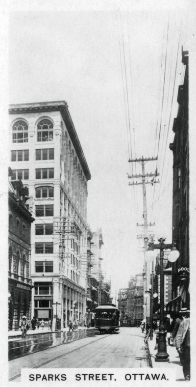 Sparks Street, Ottawa, Canada, c1920