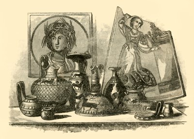 Eksemplarer af karthagisk kunst, 1890. af Unbekannt