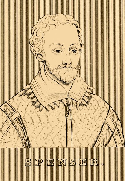 Spenser, c1552-1599, 1830. af Unbekannt