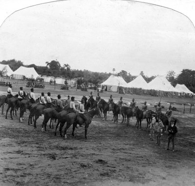 Sportsdag i Narsampet, Indien, 1905 af Unbekannt